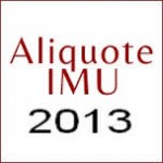 aliquote imu 2013