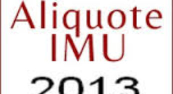 Aliquote Imu 2013: come e dove consultarle