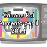 canone rai 2014