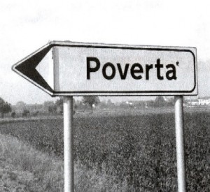 Incubo povertà per gli italiani